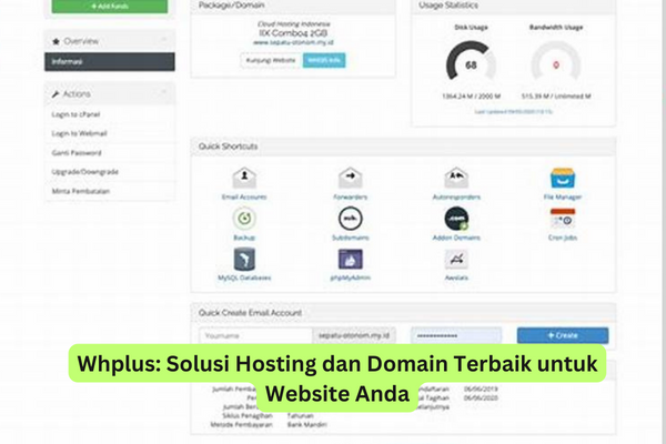 Whplus Solusi Hosting Dan Domain Terbaik Untuk Website Anda Riotallo