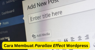 Cara Membuat Parallax Effect Wordpress