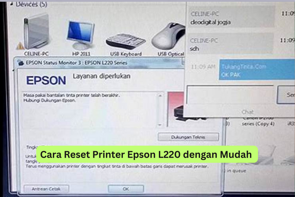 Cara Reset Printer Epson L220 Dengan Mudah - Riotallo.com