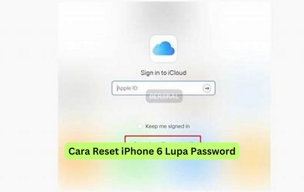 Cara Reset iPhone 6 Lupa Password