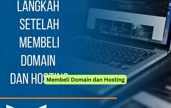 Membeli Domain dan Hosting