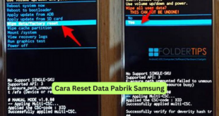 Cara Reset Data Pabrik Samsung