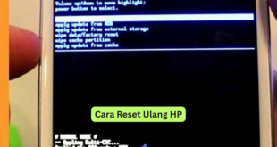 Cara Reset Ulang HP