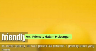 Arti Friendly dalam Hubungan