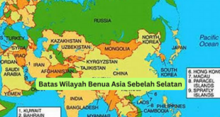 Batas Wilayah Benua Asia Sebelah Selatan