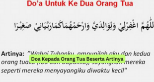 Doa Kepada Orang Tua Beserta Artinya