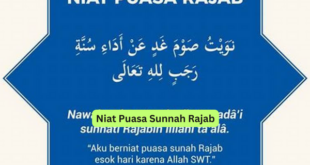 Niat Puasa Sunnah Rajab (1)