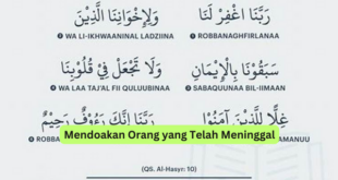 Mendoakan Orang yang Telah Meninggal