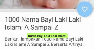 Nama Bayi Laki-Laki Islami